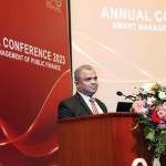 CA Sri Lanka President Mr. Sanjaya Bandara addressing the event.