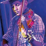 Young violinist: Chantul Perera