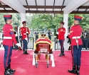 Former army commander’s final rites held with full military honours