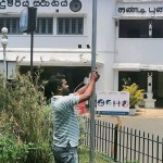 Checking the air quality in Kandy
