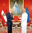 Sri Lanka ambassador M R K Lenagala presents credentials in Austria