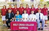 Holy Cross Gampaha emerge badminton champs