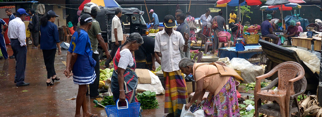 Vegetable consumers and vendors in a soup for the festive season