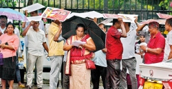 SLPP posters serve as umbrellas