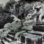 Annual report 1910-11 -Yapahuwa - Sculpture of third staircase