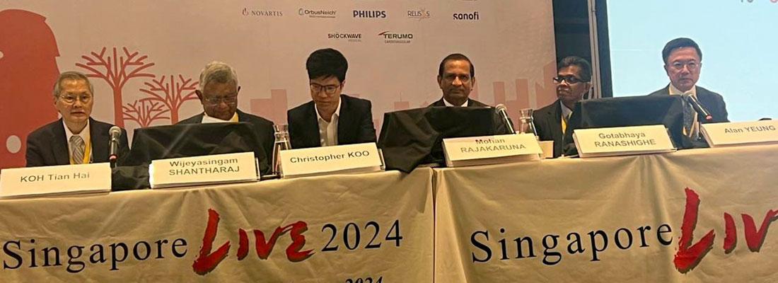 Sri Lankan interventional cardiologists showcase prowess at international session