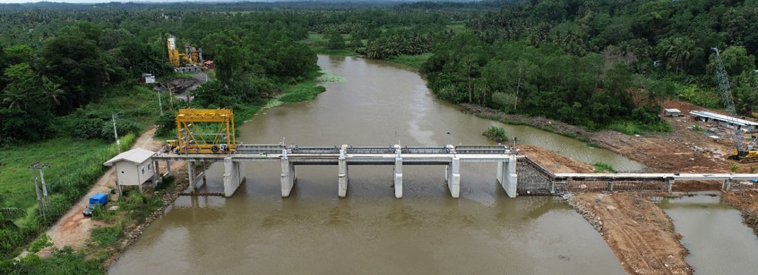 Residents assured that Rs. 40m allocated for removal of salinity barrier across Nilwala river