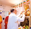 SL HC to Britain participates in puja at London Buddhist Vihara