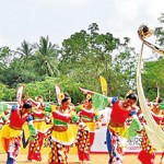 Anamaduwa: Colourful display