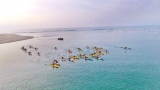 Kayaking makes history, paddling across the Palk Straits