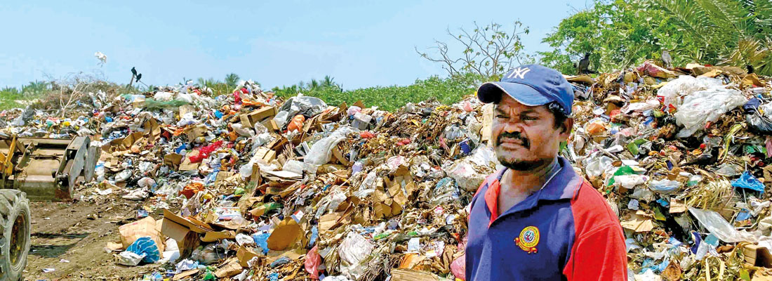 Problems pile up as still no solution to Mannar’s garbage crisis