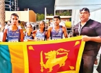 Sri Lanka junior mixed relay quartet grab Asian bronze