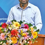 Chairperson - Inter University Debate Commitee Addressing the gathering