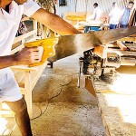Prisoners learning welding, carpentry and  pastry-making skills