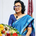Mrs. Deepika Seneviratne (Chief Guest) addressing the gathering