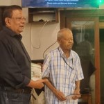 Deepal,priya with secretary Roshan
