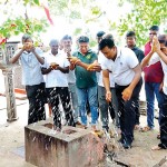 Farmers ask for divine punishment on the culprits