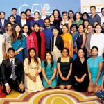 Returning Commonwealth and Chevening Scholars of Sri Lanka with their alumni during the event held on Commonwealth Day 2025