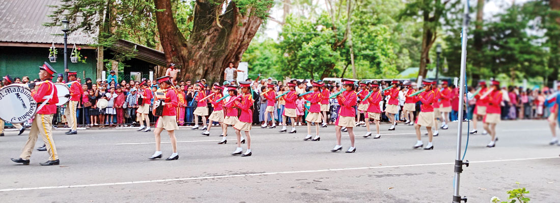 Percussion bands herald Nuwara Eliya spring festival
