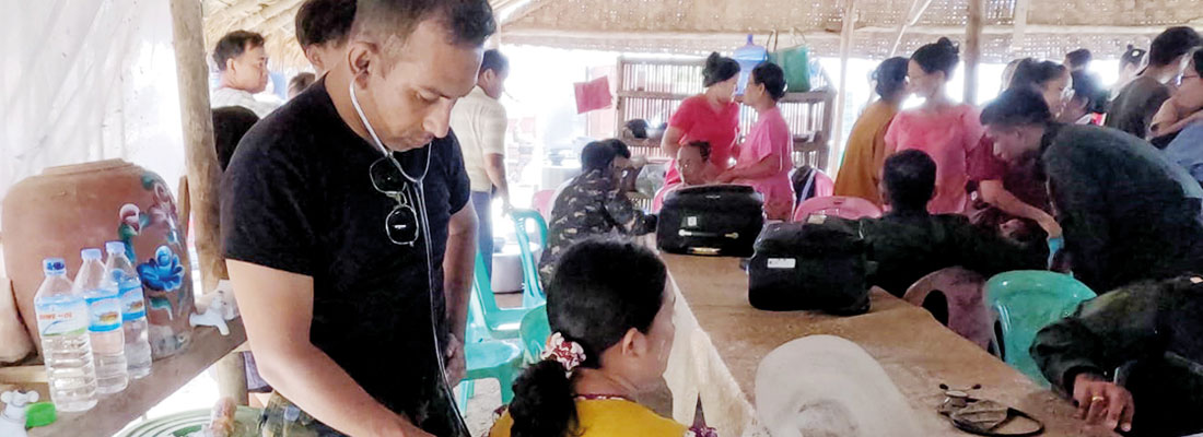Sri Lankan troops ministering to quake-struck Myanmar commended for their dedication
