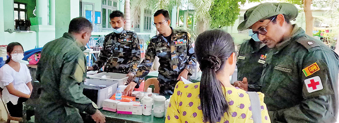 The Sri Lankan mission speaks of its work in quake-struck Myanmar