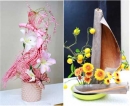 Ikebana creations bloom in 7 colours Ikebana creations bloom in 7 colours