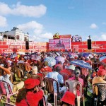 Frontline Socialist Party rally Pix by Akila Jayawardena