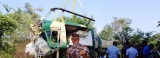 SLAF probe team begins investigation at Bell 212 helicopter crash site SLAF probe team begins investigation at Bell 212 helicopter crash site