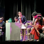 A scene from a play: Pix by M.A. Pushpa Kumara