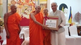 Indian High Commissioner pays respects to the Mahanayakes