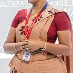 Mrs. Priyangika Walpolage, Deputy Director of Education for the Western Province sharing her views