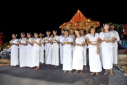 Heartfelt song: Students lend their voices at Poson festival
