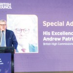 British High Commissioner to  Sri Lanka His Excellency Andrew Patrick