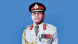 Gen Hamilton Wanasinghe’s funeral at Borella today Gen Hamilton Wanasinghe’s funeral at Borella today