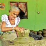 Craftspersons engaged in the ceturies old trade