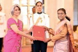High Commissioner Mahishini Colonne presents credentials