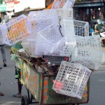 Pettah  Cardboard and crates