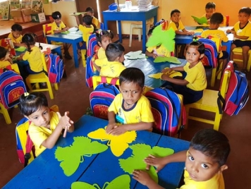 Freeing children from cycle  of pooja watti with education