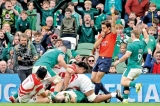 Ireland scramble  to scrappy win  over Japan