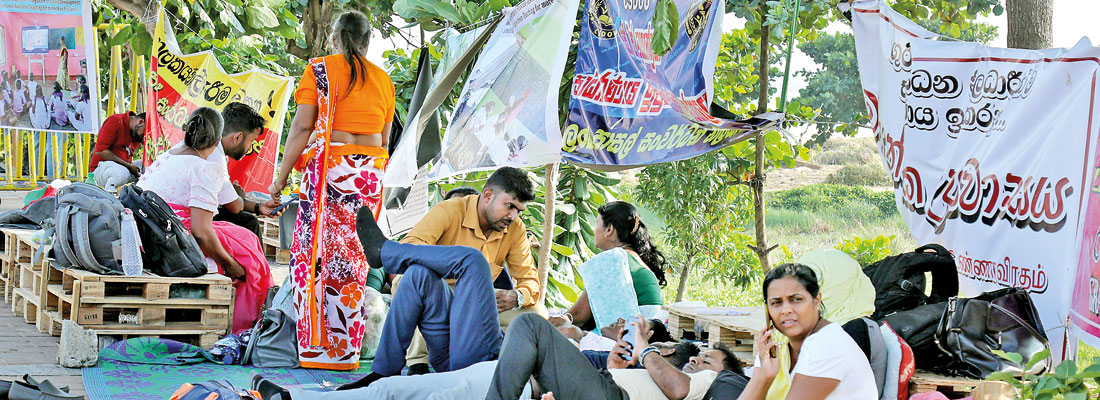 Protesters find exam unpalatable for teacher recruitment