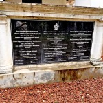 Plaque unveiled in 2013