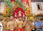 Kandy Devale holds ‘Ther’ festival in new chariot