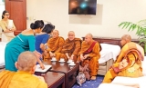 Monks in Lanka for Walk for Peace