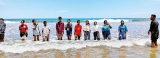 From elephant to whale: Avurudu games get a seaside twist