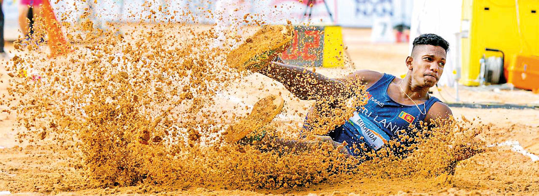 Sampath claims long jump bronze