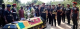 Kilinochchi soldier laid to rest with military honours