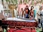 Traditional funeral rites for Rathugala indigenous leader
