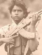 A young Tamil Guerrilla