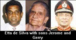 De Silva sons and mom