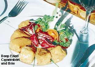 Deep Fried Camembert and Brie